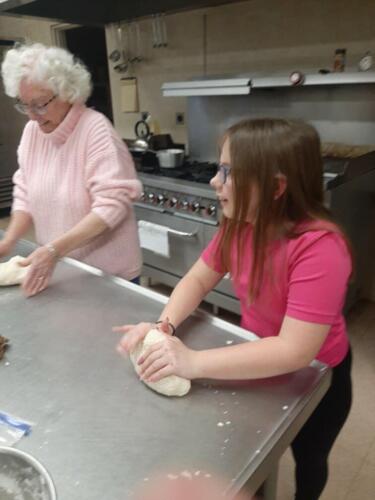 5th Grade Pretzel Triduum project 2024