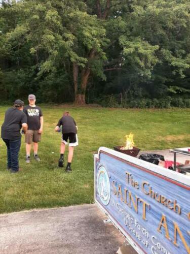 June 25, 2023 Youth Bonfire, Burgers & Brainstorming