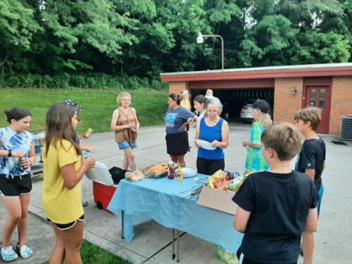 June 25, 2023 Youth Bonfire, Burgers & Brainstorming