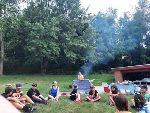 June 25, 2023 Youth Bonfire, Burgers & Brainstorming
