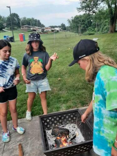 June 25, 2023 Youth Bonfire, Burgers & Brainstorming