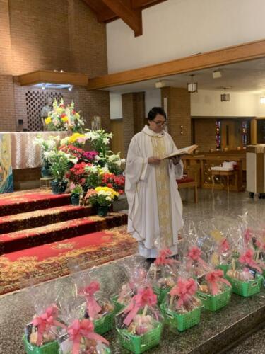 Christian Mothers Easter Baskets for Homebound 2024
