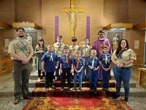 Scout Mass - March 3, 2024